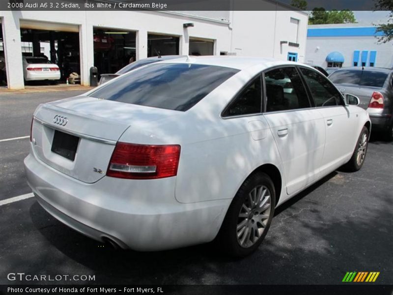 Ibis White / Cardamom Beige 2008 Audi A6 3.2 Sedan