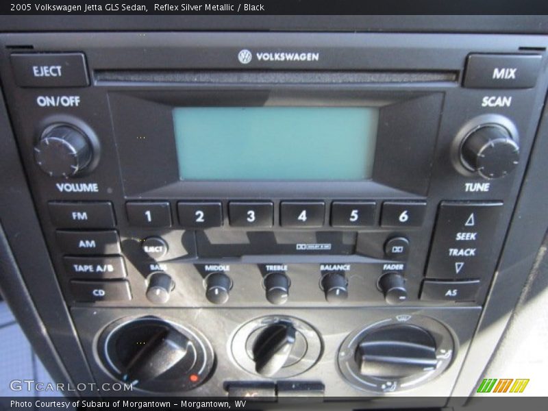 Reflex Silver Metallic / Black 2005 Volkswagen Jetta GLS Sedan