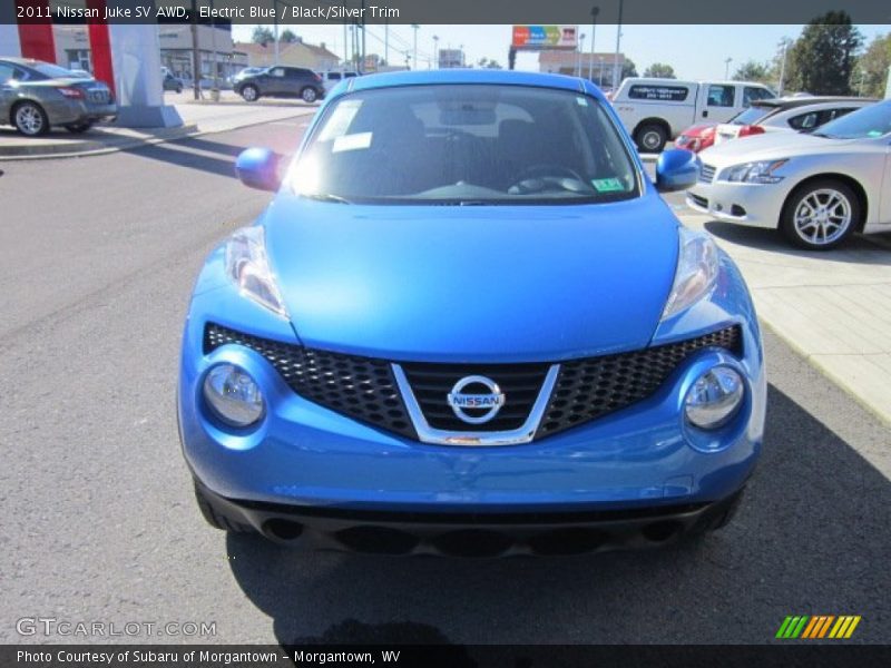 Electric Blue / Black/Silver Trim 2011 Nissan Juke SV AWD