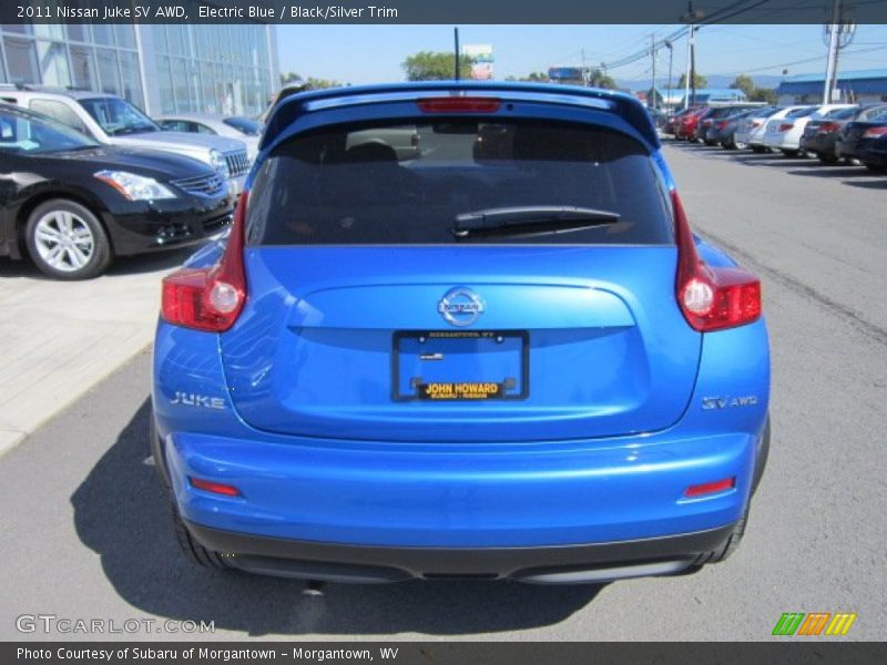 Electric Blue / Black/Silver Trim 2011 Nissan Juke SV AWD