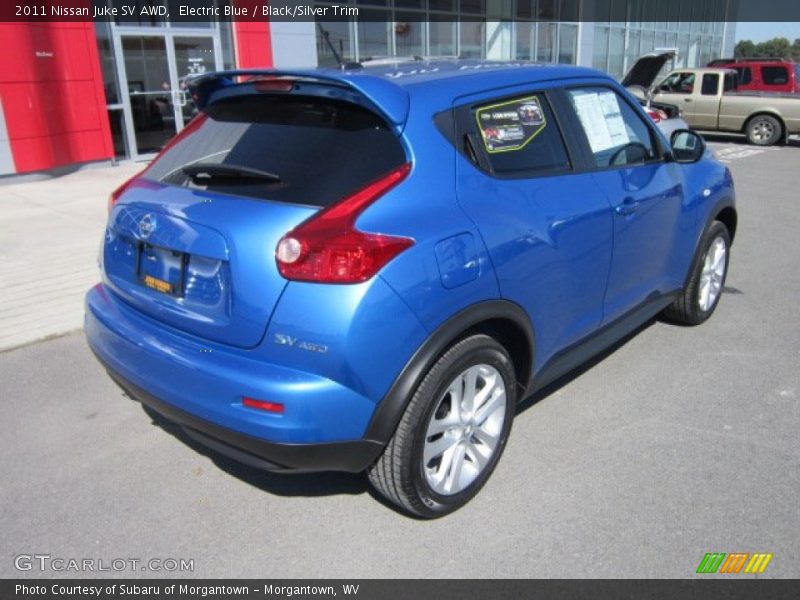 Electric Blue / Black/Silver Trim 2011 Nissan Juke SV AWD