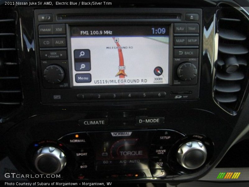 Navigation of 2011 Juke SV AWD
