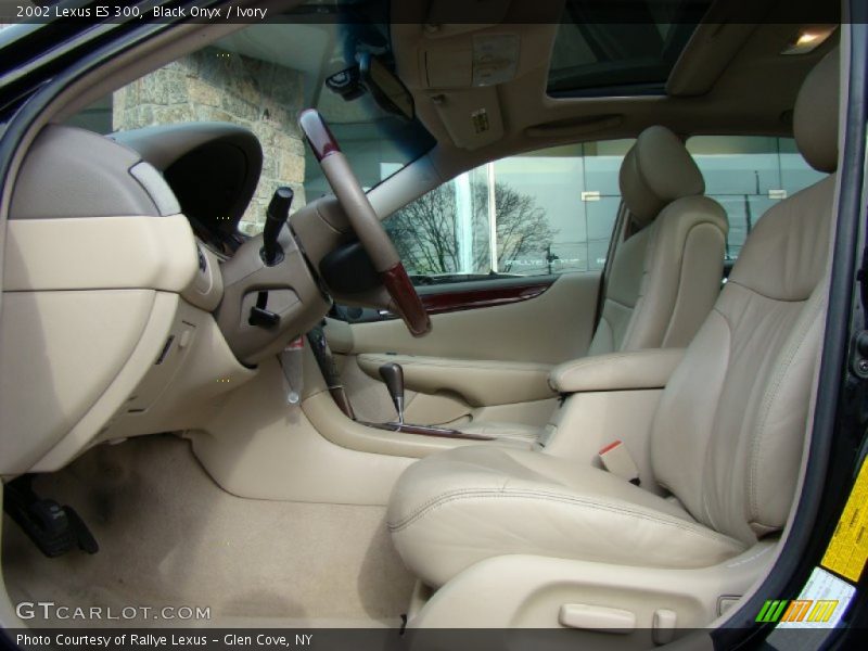 Black Onyx / Ivory 2002 Lexus ES 300