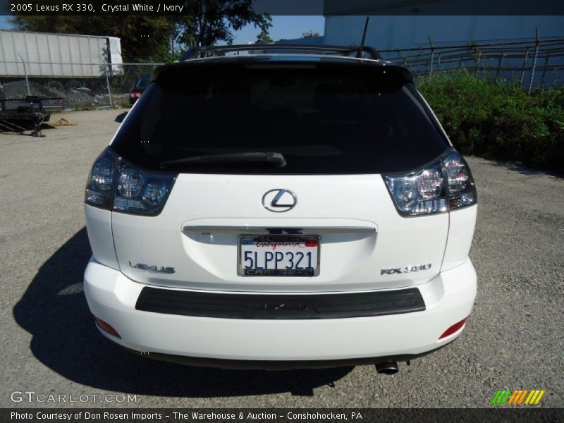 Crystal White / Ivory 2005 Lexus RX 330