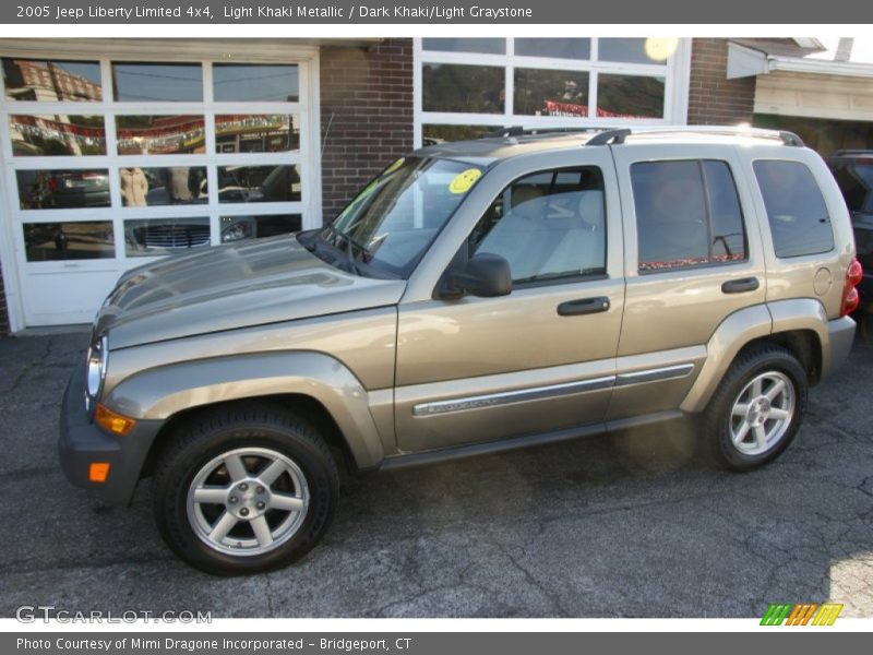 Light Khaki Metallic / Dark Khaki/Light Graystone 2005 Jeep Liberty Limited 4x4