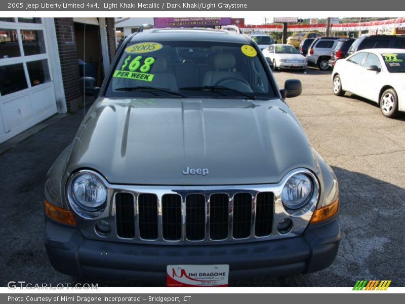 Light Khaki Metallic / Dark Khaki/Light Graystone 2005 Jeep Liberty Limited 4x4