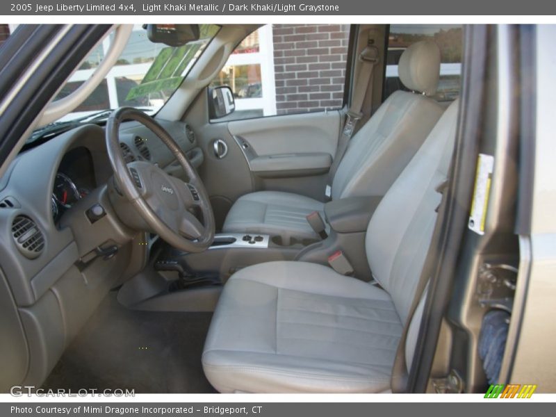 Light Khaki Metallic / Dark Khaki/Light Graystone 2005 Jeep Liberty Limited 4x4
