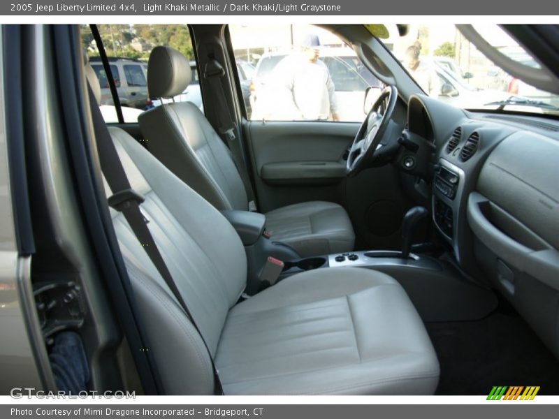 Light Khaki Metallic / Dark Khaki/Light Graystone 2005 Jeep Liberty Limited 4x4