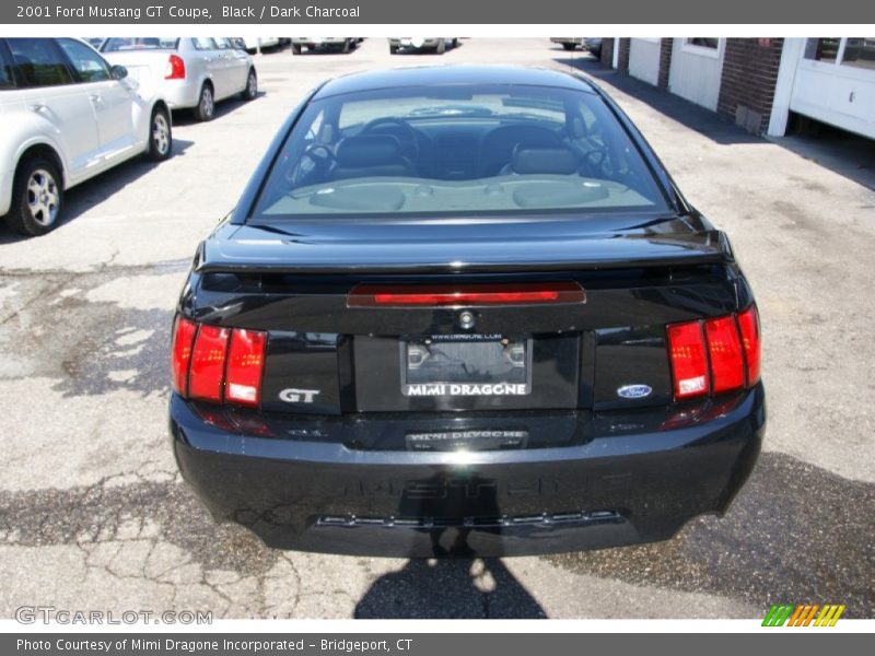 Black / Dark Charcoal 2001 Ford Mustang GT Coupe