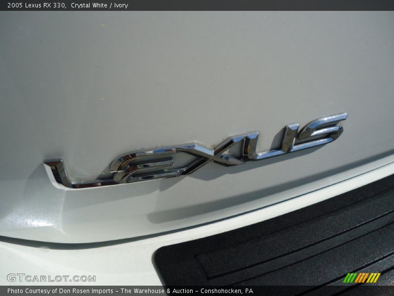 Crystal White / Ivory 2005 Lexus RX 330