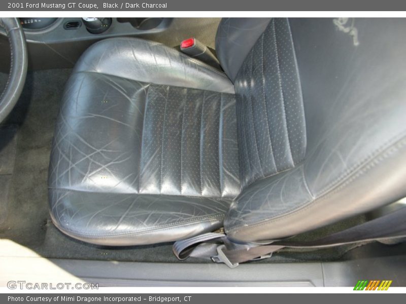 Black / Dark Charcoal 2001 Ford Mustang GT Coupe