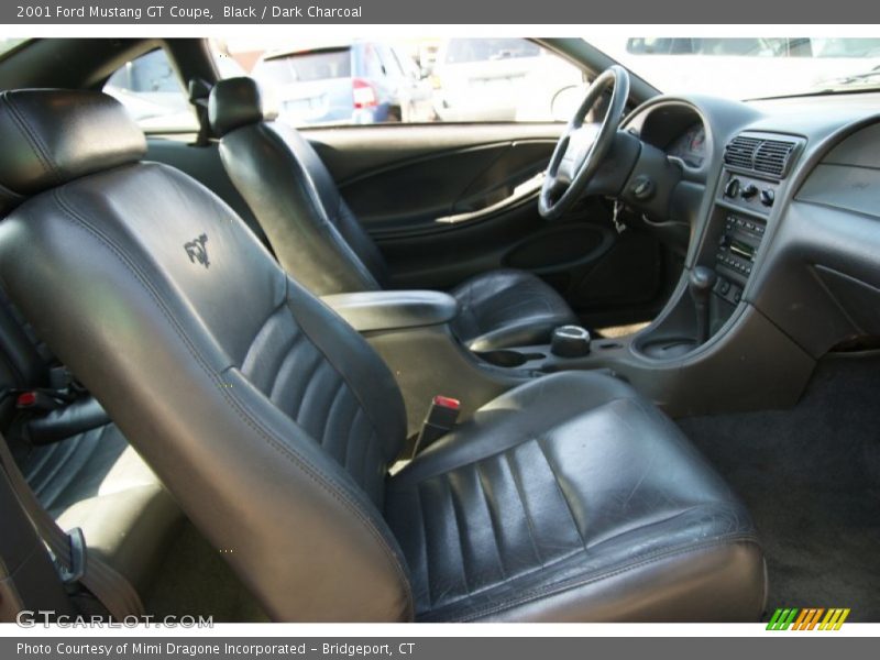 Black / Dark Charcoal 2001 Ford Mustang GT Coupe