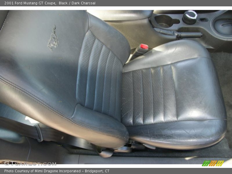 Black / Dark Charcoal 2001 Ford Mustang GT Coupe