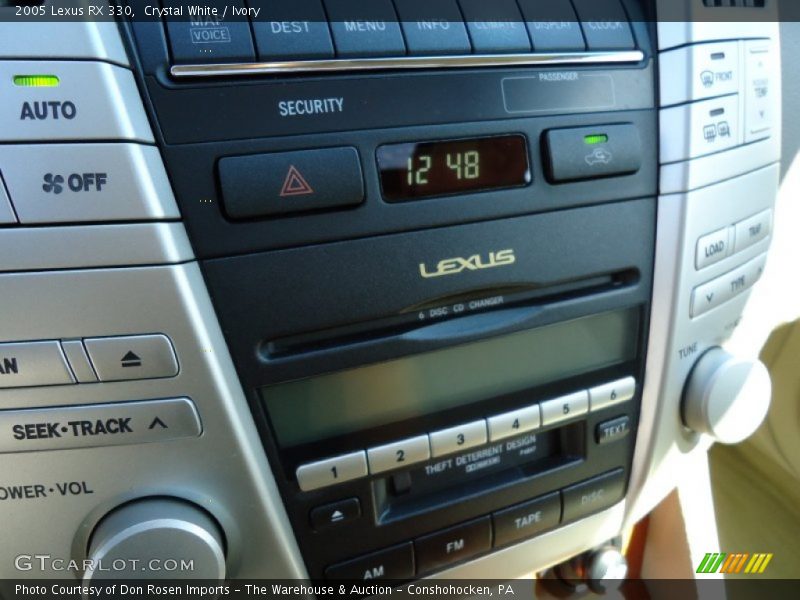 Crystal White / Ivory 2005 Lexus RX 330