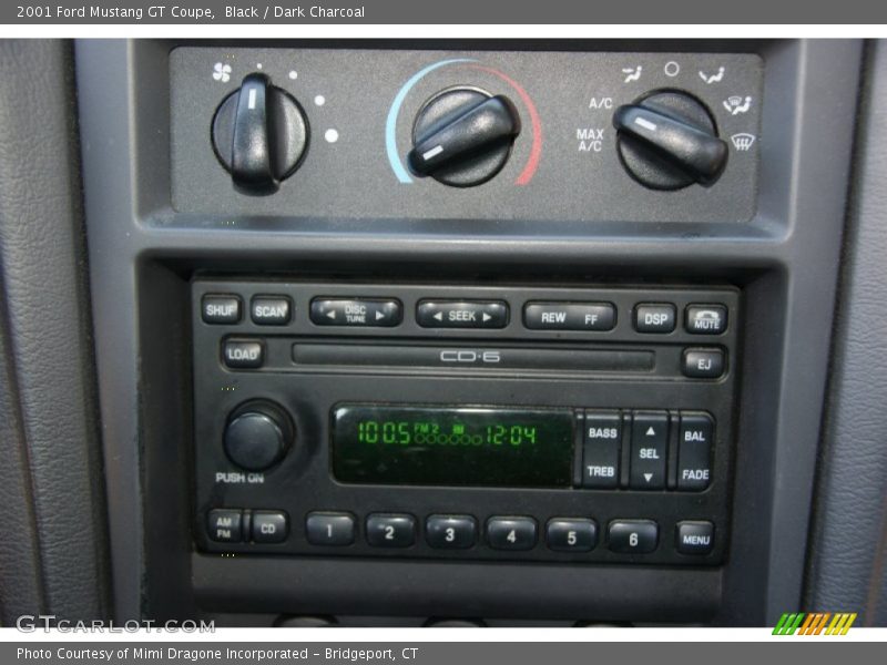 Black / Dark Charcoal 2001 Ford Mustang GT Coupe