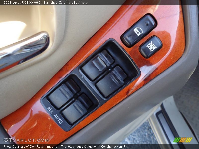 Burnished Gold Metallic / Ivory 2003 Lexus RX 300 AWD