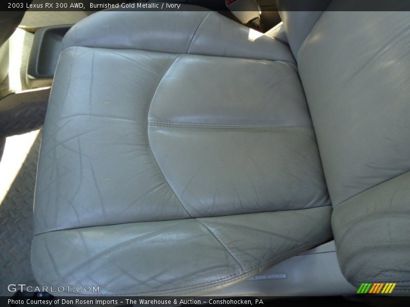 Burnished Gold Metallic / Ivory 2003 Lexus RX 300 AWD