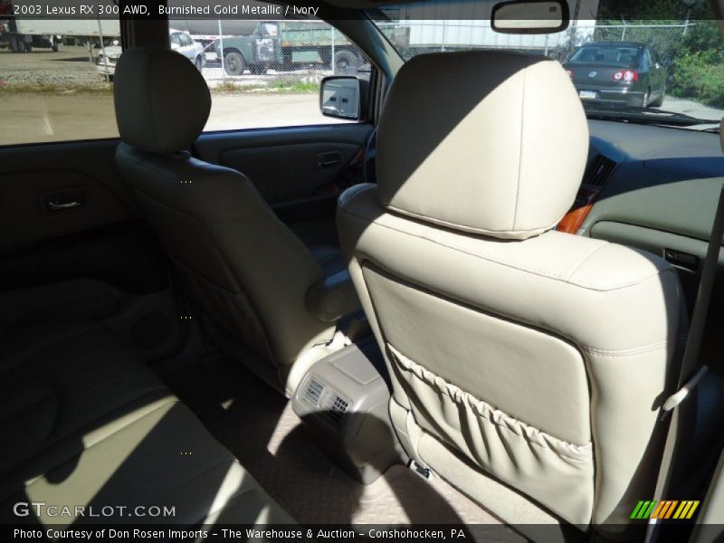 Burnished Gold Metallic / Ivory 2003 Lexus RX 300 AWD