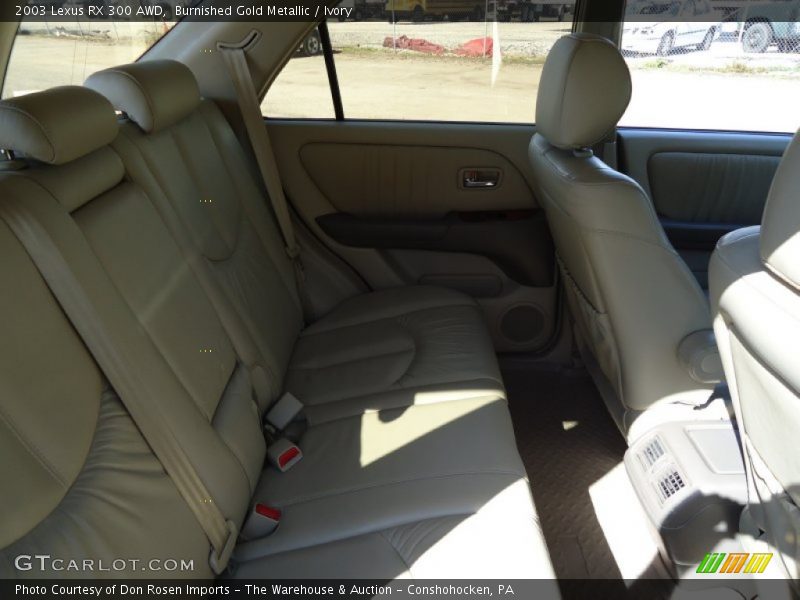 Burnished Gold Metallic / Ivory 2003 Lexus RX 300 AWD