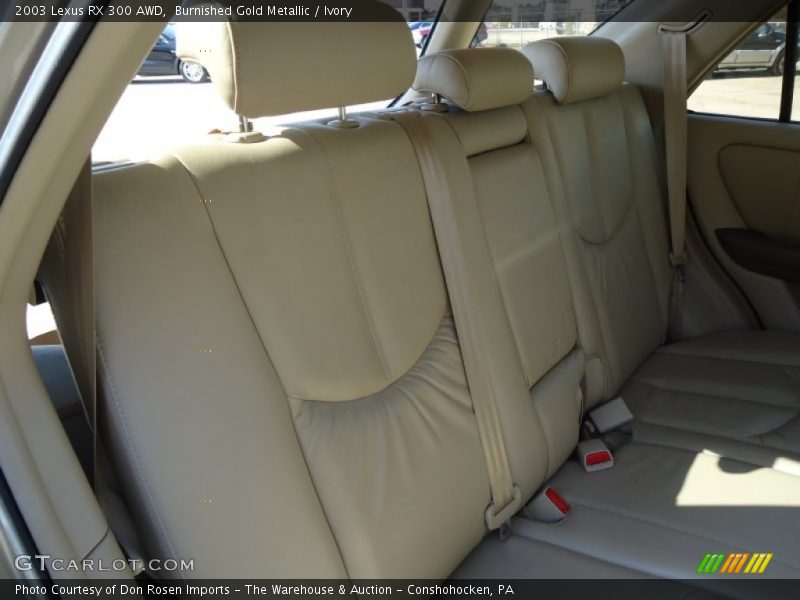 Burnished Gold Metallic / Ivory 2003 Lexus RX 300 AWD