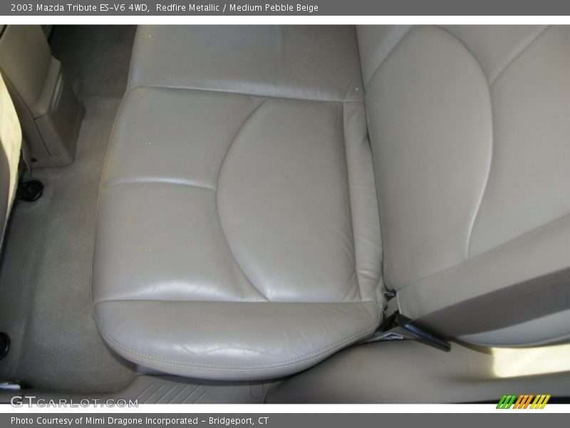 Redfire Metallic / Medium Pebble Beige 2003 Mazda Tribute ES-V6 4WD