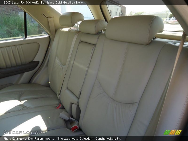 Burnished Gold Metallic / Ivory 2003 Lexus RX 300 AWD