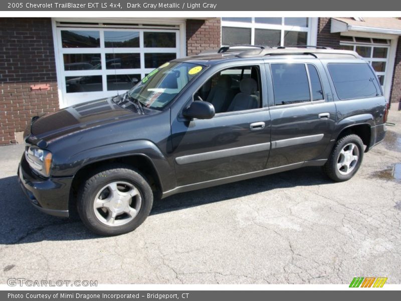 Dark Gray Metallic / Light Gray 2005 Chevrolet TrailBlazer EXT LS 4x4