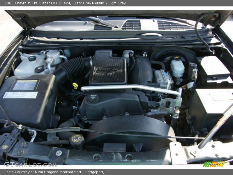 Dark Gray Metallic / Light Gray 2005 Chevrolet TrailBlazer EXT LS 4x4