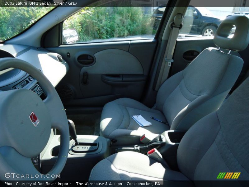 Silver / Gray 2003 Saturn ION 2 Sedan