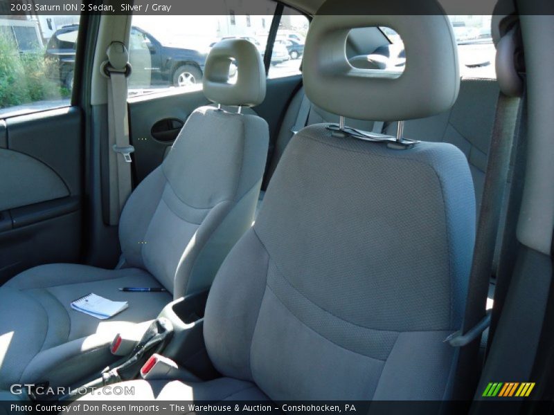 Silver / Gray 2003 Saturn ION 2 Sedan