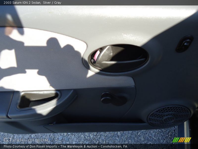 Silver / Gray 2003 Saturn ION 2 Sedan