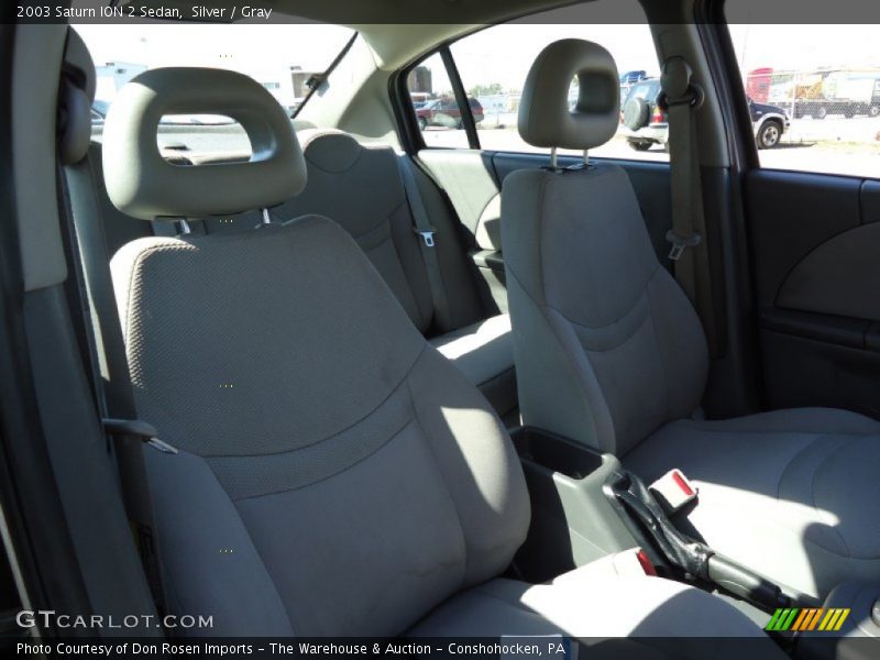 Silver / Gray 2003 Saturn ION 2 Sedan