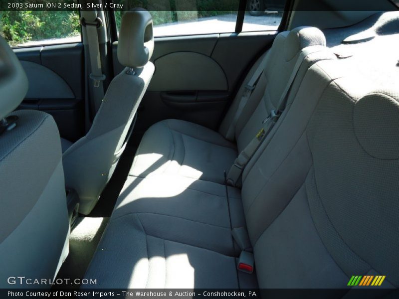 Silver / Gray 2003 Saturn ION 2 Sedan