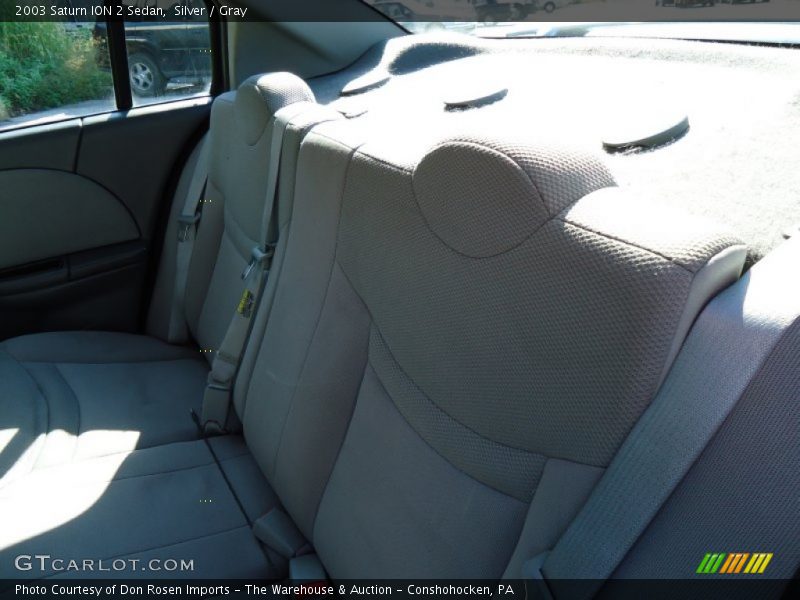 Silver / Gray 2003 Saturn ION 2 Sedan
