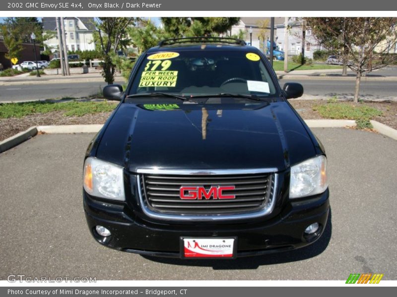 Onyx Black / Dark Pewter 2002 GMC Envoy SLE 4x4