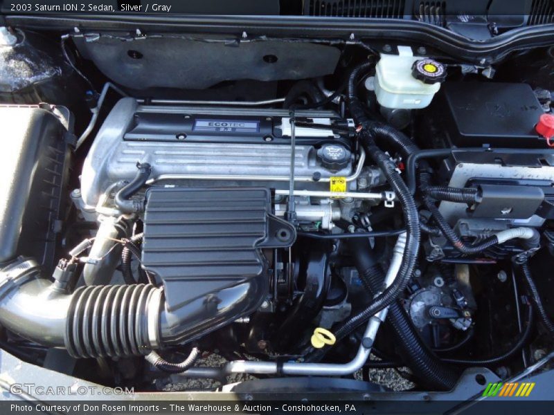 Silver / Gray 2003 Saturn ION 2 Sedan