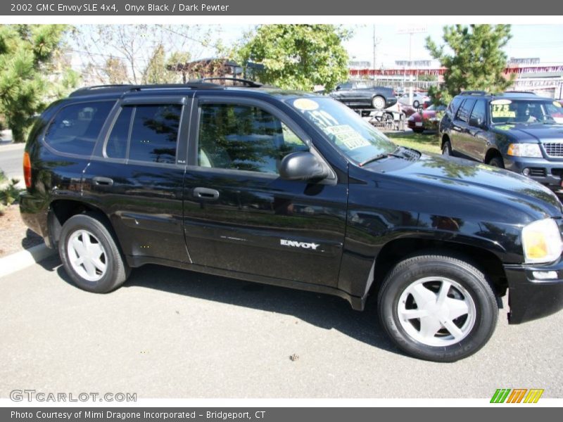 Onyx Black / Dark Pewter 2002 GMC Envoy SLE 4x4