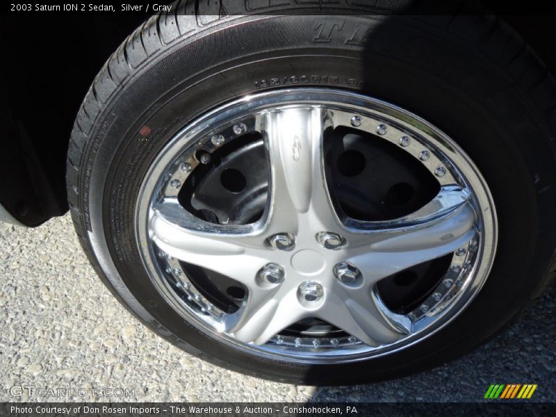 Silver / Gray 2003 Saturn ION 2 Sedan