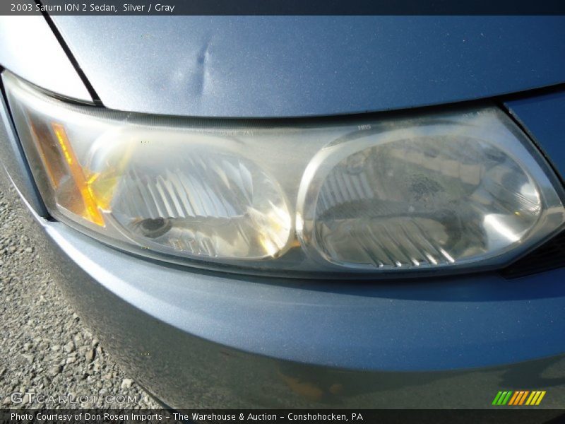 Silver / Gray 2003 Saturn ION 2 Sedan
