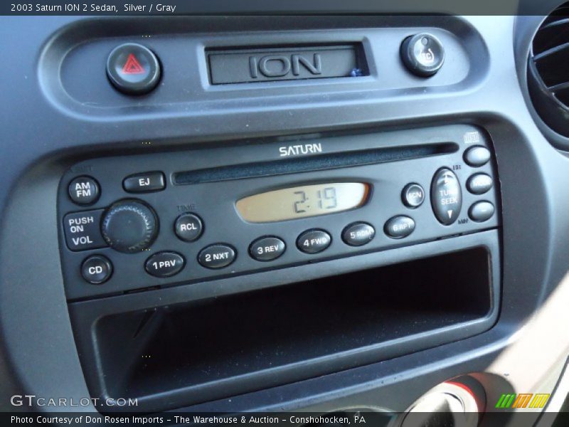 Silver / Gray 2003 Saturn ION 2 Sedan