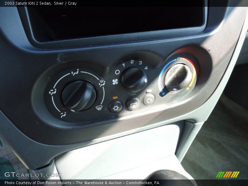 Silver / Gray 2003 Saturn ION 2 Sedan