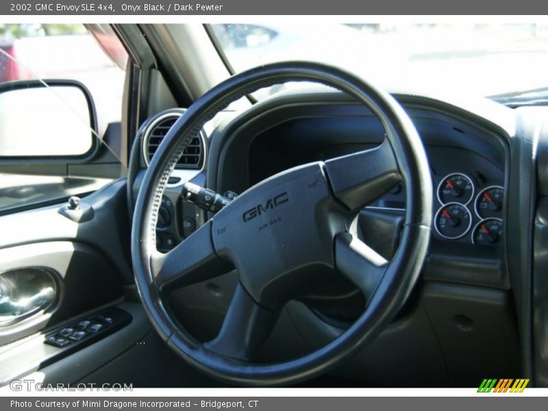 Onyx Black / Dark Pewter 2002 GMC Envoy SLE 4x4