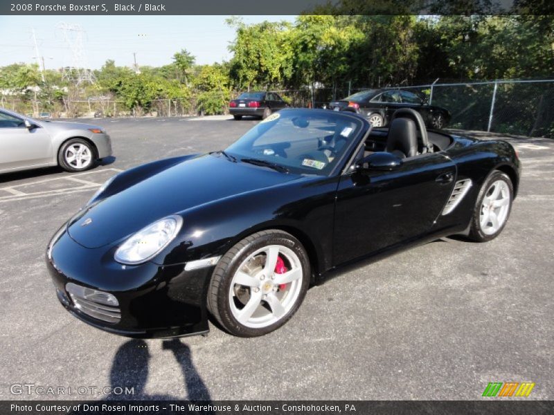 Front 3/4 View of 2008 Boxster S