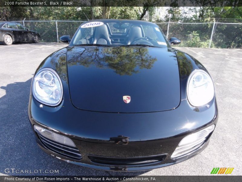 Black / Black 2008 Porsche Boxster S