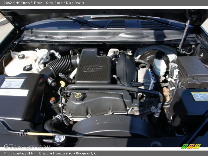 Onyx Black / Dark Pewter 2002 GMC Envoy SLE 4x4