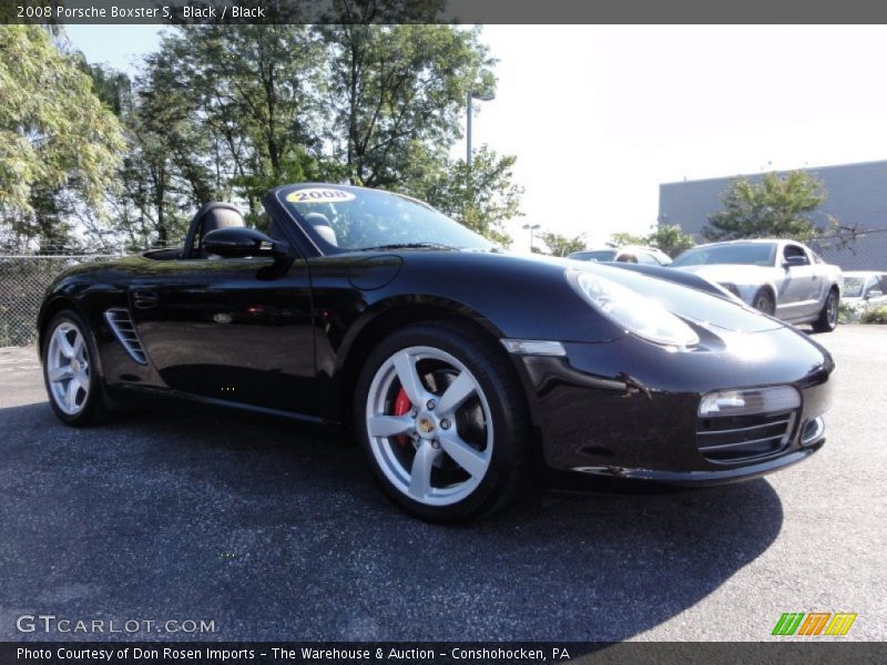 Black / Black 2008 Porsche Boxster S