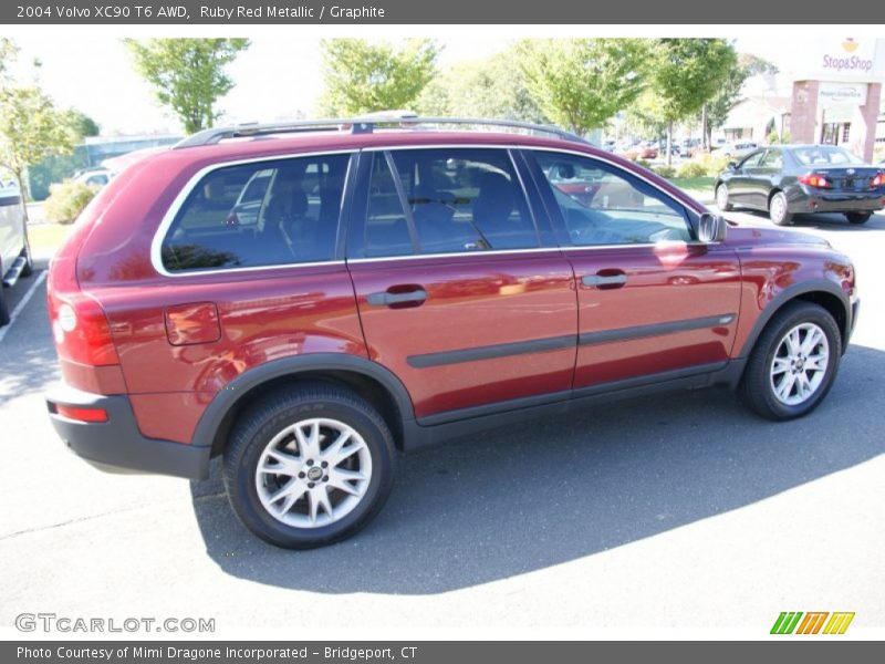 Ruby Red Metallic / Graphite 2004 Volvo XC90 T6 AWD