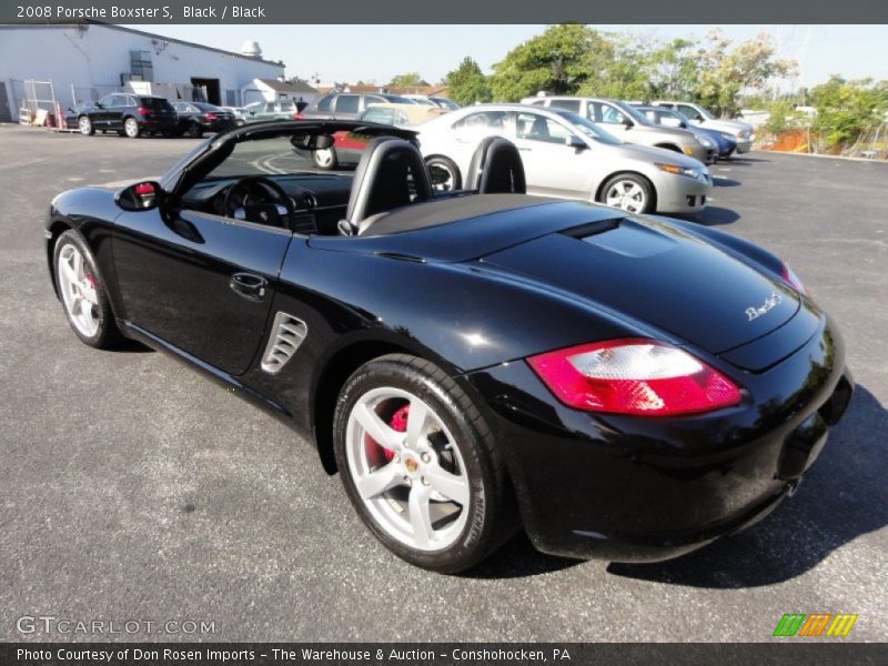 Black / Black 2008 Porsche Boxster S