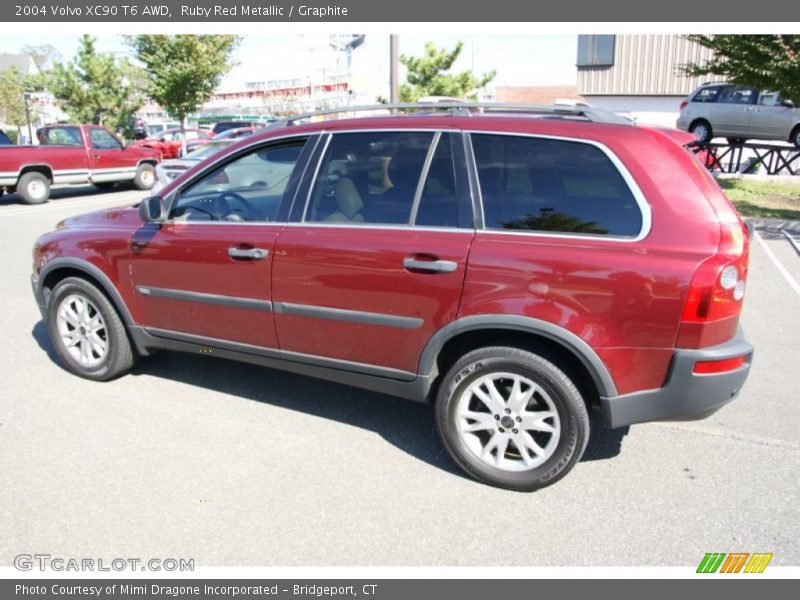 Ruby Red Metallic / Graphite 2004 Volvo XC90 T6 AWD