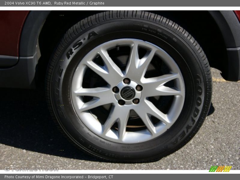 Ruby Red Metallic / Graphite 2004 Volvo XC90 T6 AWD